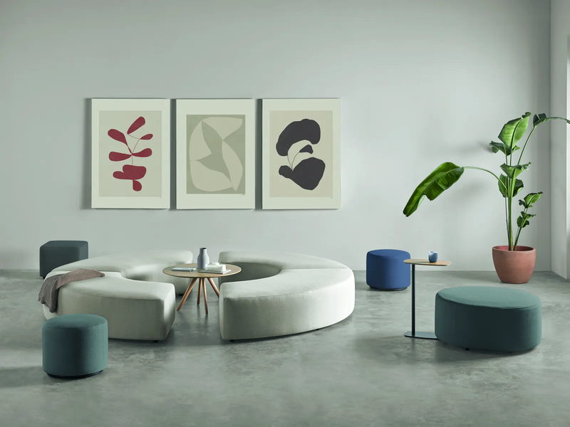 Soft seating Inclass Entropy en una zona de espera
