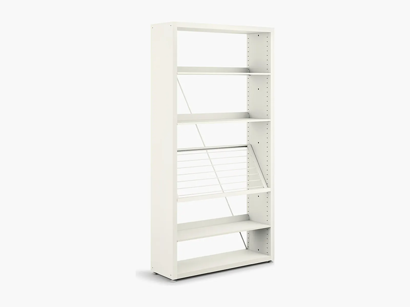 Estantería para bibliotecas Guialmi V2 Shelving en blanco