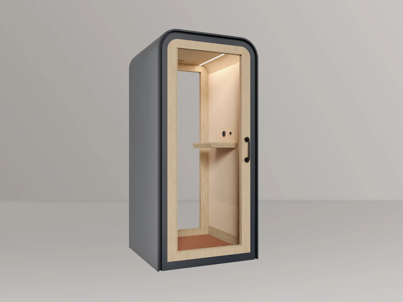 Guialmi ZoneOut Phone Booth, vista 2