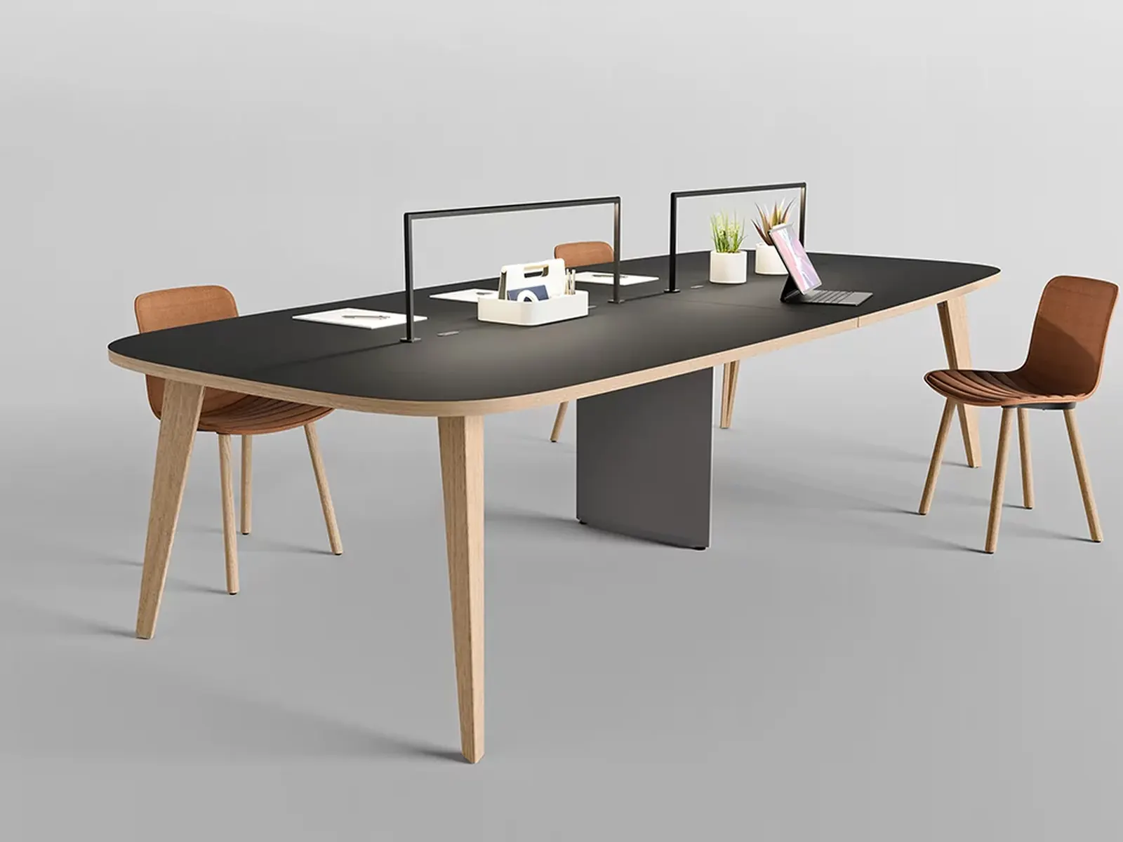Martex Pigreco, bench con mesa social y lámpara