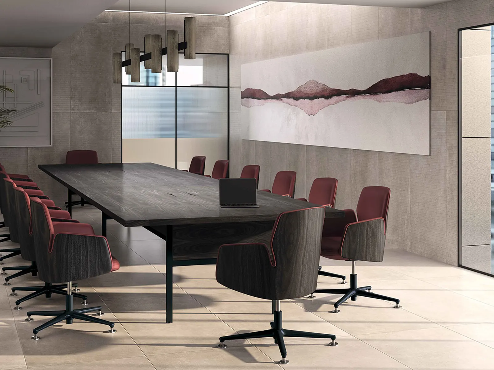 Ofifran Gallery, sala de juntas con sillones Channel