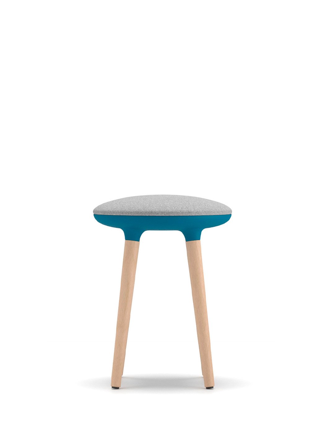 Detalle del asiento del taburete Joy de SYTA