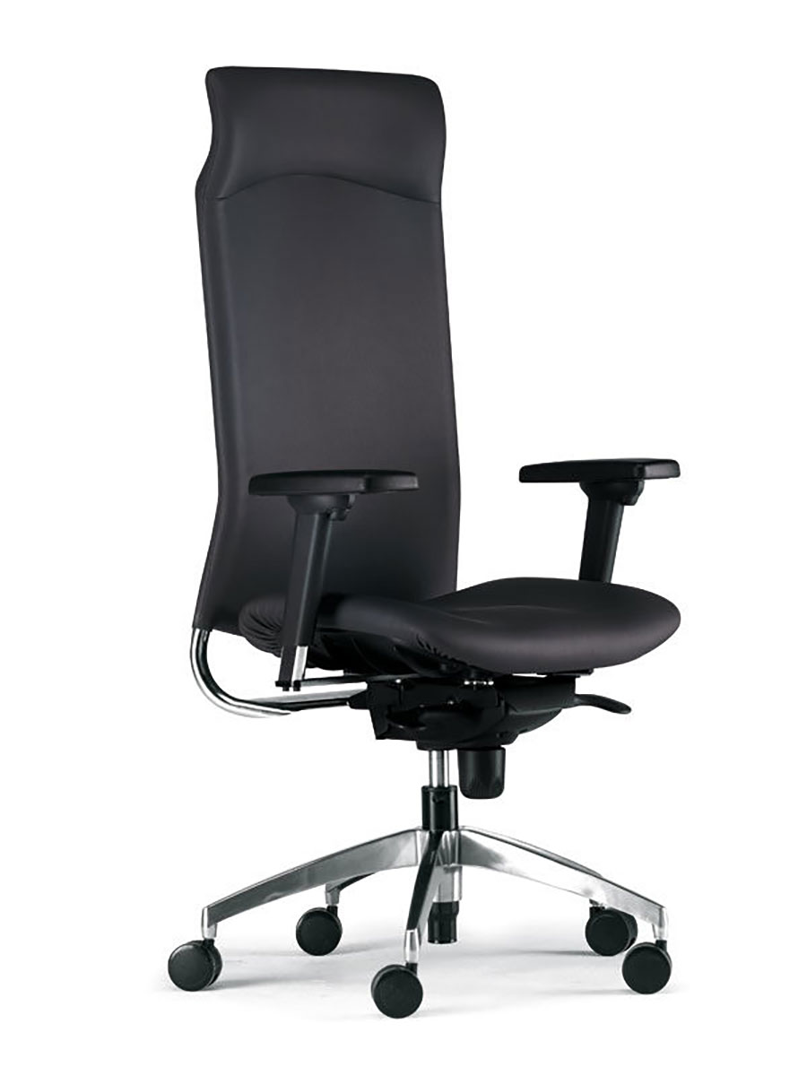 Silla direccional Tecno Tapizada de Luyando